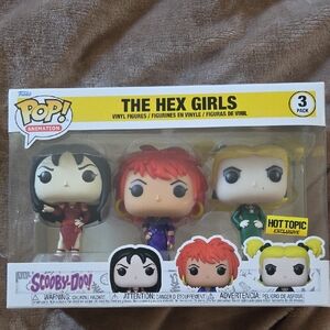 Funko Pop! The Hex Girls 3-Pack Vinyl Figures - Black, Red, Green